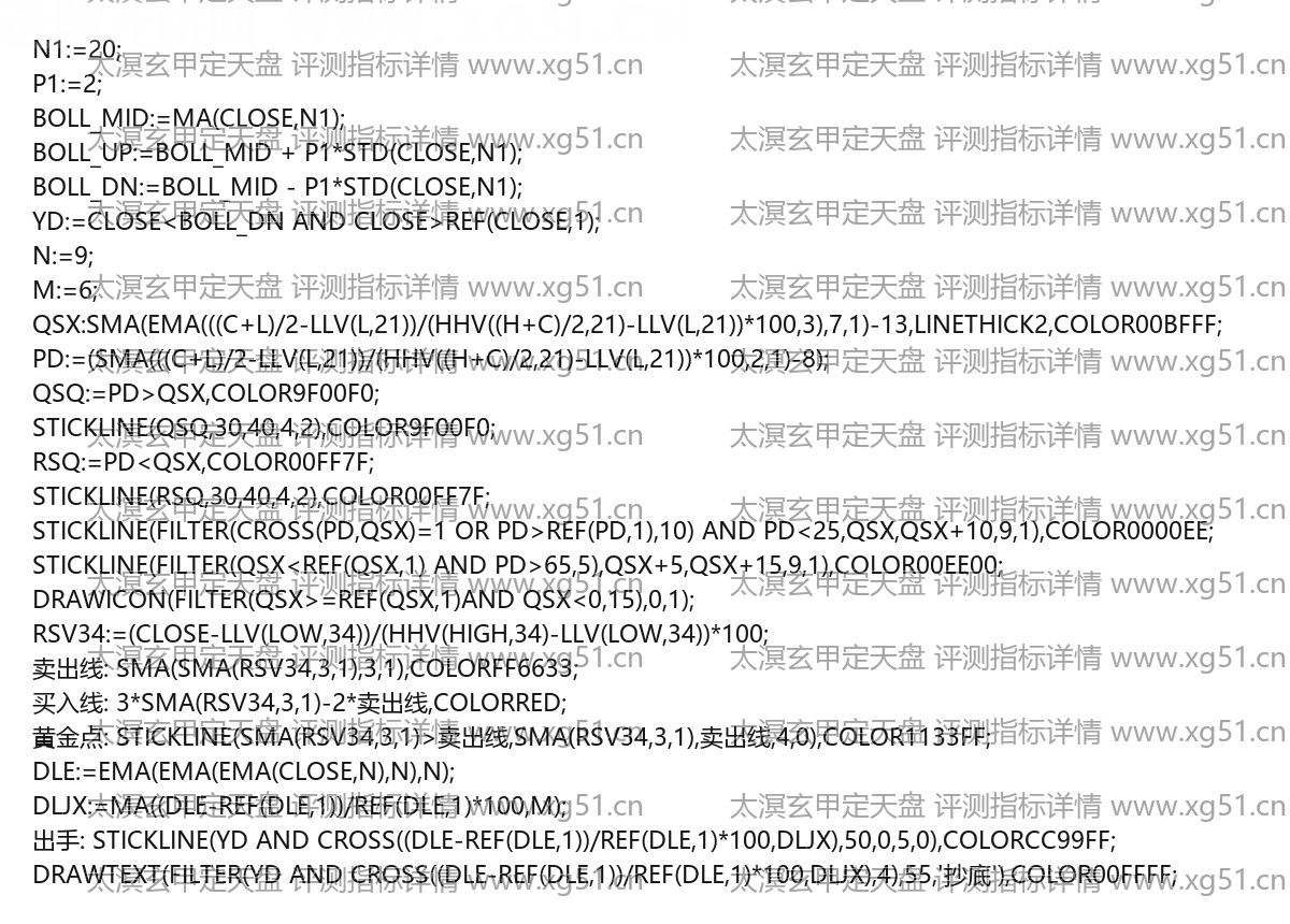 太溟玄甲定天盘评测指标详情